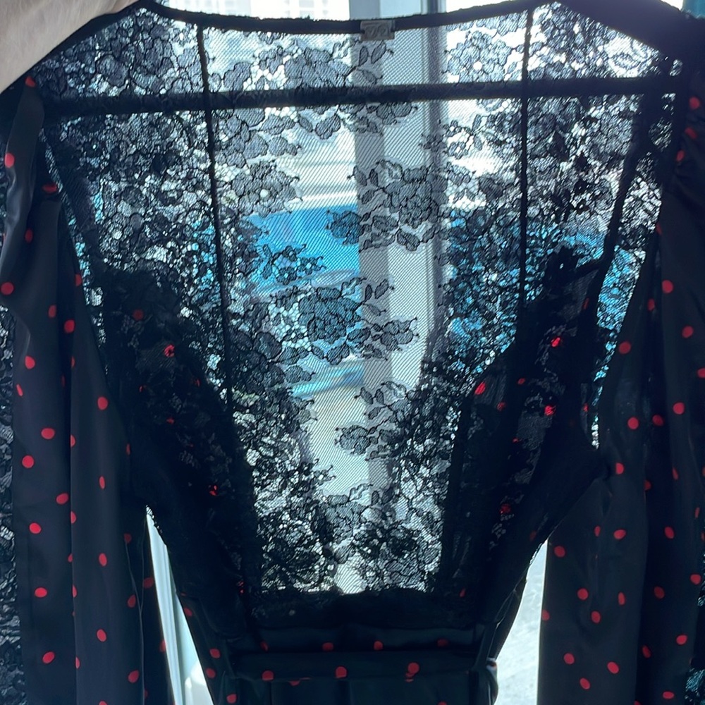 NWT. FL&L Victoria’s Secret sexy, sheer robe. - Picture 5 of 7